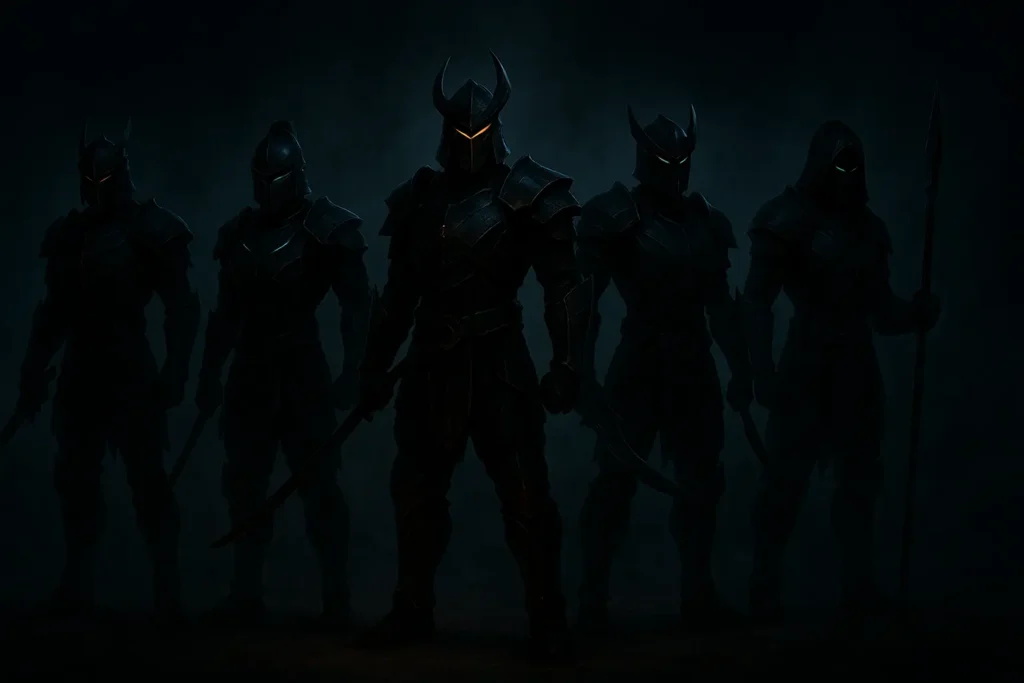 Battle Armor suits collection in shadow fight 2