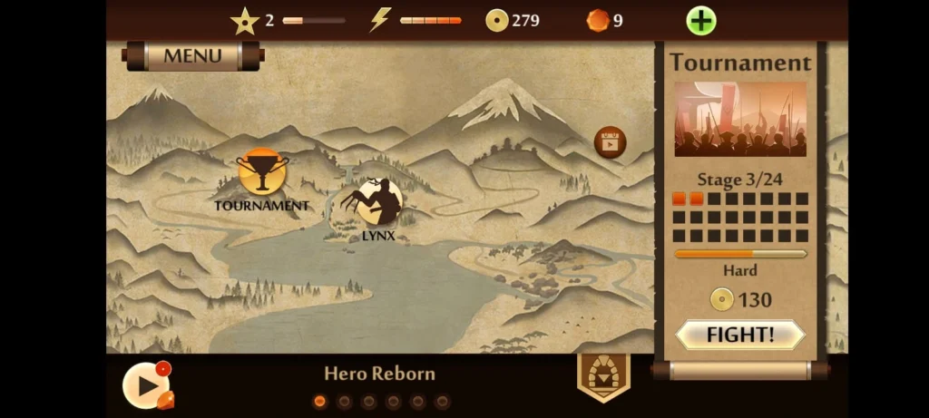 Challenging tournaments in shadow fight 2