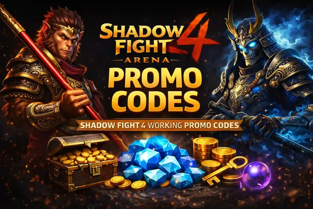 shadow fight 4 promo codes list